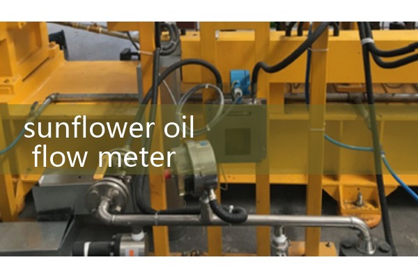 sunflower oil flow meter
